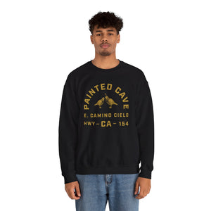 Painted Cave Vintage Traveler's Sweatshirt | CA Highway 154