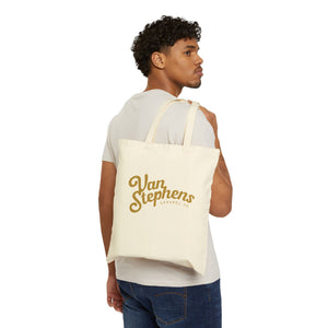 VS Logo Canvas Tote Bag