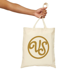 VS Logo Canvas Tote Bag