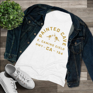 Women's Triblend Painted Cave Tee