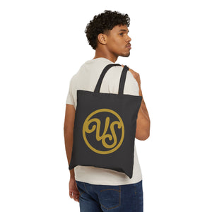 VS Logo Canvas Tote Bag