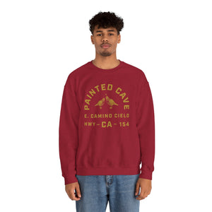 Painted Cave Vintage Traveler's Sweatshirt | CA Highway 154