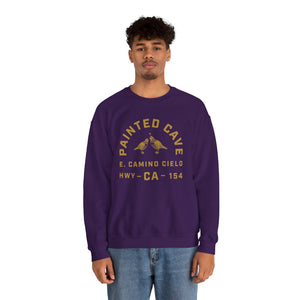 Painted Cave Vintage Traveler's Sweatshirt | CA Highway 154
