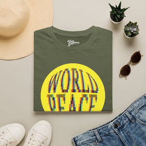 Pixels for World Peace Graphic Tee